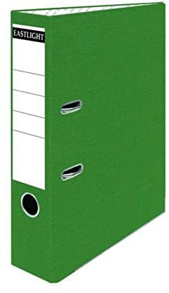 Lever Arch File, A4, 70mm Spine Width, Green, Pack of 10