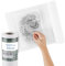 WINTEX Transparentpapier Rolle - Pauspapier 50m x 30cm - Schnittmusterpapier 50g/m² - Abpauspapier weiß transparent - Malpapier Rolle - Tracing Paper Architektenpapier - Papier