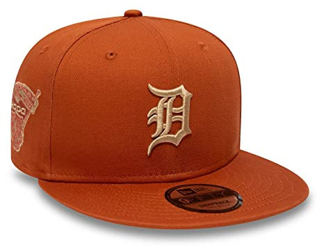 New era Detroit Tigers - Basecap Kappe Cap - - 9Fifty Snapback - MLB Baseball - Sidepatch - braun - M - L