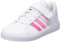 adidas Grand Court Elastic Lace and Top Strap Shoes Chaussures de Tennis, Clear Pink/Bliss Pink/Pink Fusion, 38 EU