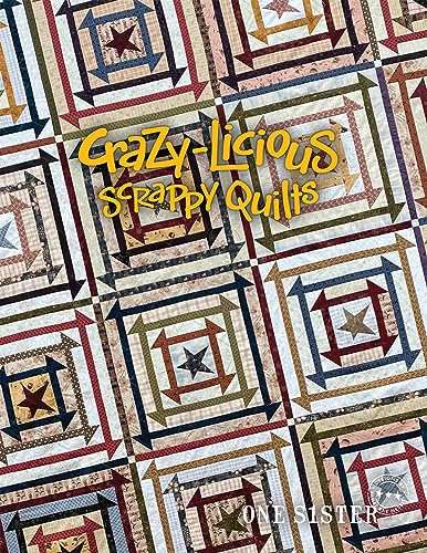 One Sister Crazy-Licious Scrappy Quilts Buch, keine