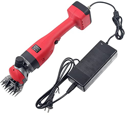 Tijeras de Lana, DC Motor sin escobillas Tijeras for ovejas Tijeras de lana eléctricas portátiles Cortadoras de pelo de cabra 300W con cable de alimentación 3M