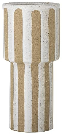 Bloomingville Awah Vase, Natur, Steingut