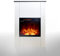 GLOW FIRE Elektrokamin mit Heizung und Kaminfeuer (Standkamin THASOS) - elektrischer Kamin mit LED-Licht, Heizlüfter, Holz-Deko & Fernbedienung, max. 1500 W - 100x65x24 cm, Weiß