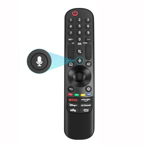 MR23GA Voice Remote Replacement for LG Magic Remote 2023/2022/2021 LG Smart TV Remote Control with Wheel Pointer