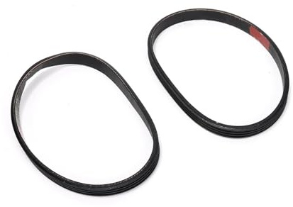 DREOW Antriebsriemen 2Pcs 4PJ307 Gummi Antriebsriemen Ersatz Gürtel Für Stanley Für Bostitch & Für Husky Luft Kompressoren (AB-9075047) Riemen