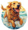 Holzpuzzle Erwachsene, 280 Teile Golden Retriever Holz Puzzle Erwachsene, 31.9x34cm Wooden Puzzle, Unregelmäßige Einzigartige Puzzle, Holzpuzzle Tierform, Holz Puzzle Mit Geschenkbox Aus Holz