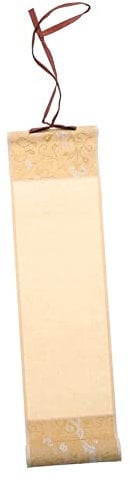 STOBOK Chinesische Kalligraphie Schriftrolle Reispapier 10x36cm Leeres Rollenpapier Wandrolle Fürs Heimbüro Dekor Und Malerei