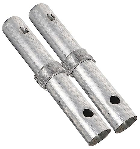 BESTonZON 2stücke Gerüstkupplungsbolzen Verzinkter Einsteckstift Hohe Tragfähigkeit Verstärkt Langlebig Kompatibel Mit Verschiedenen Gerüstsystemen Für Sichere Verwendung