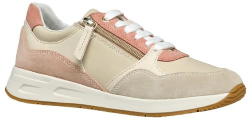 Geox - D BULMYA B, Zapatillas Mujer, Papyrus/Lt Taupe,