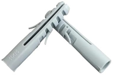 4/5/6/7/8/10/12/14/16MM Chiodo di espansione Viti di ancoraggio for cartongesso Tassello autoperforante Tassello for muro in plastica Gesso Cinghiale senza tappo Colore grigio Legno(14mm no cap 100PCS