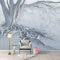 XLMING Texture Des Racines D'Arbre Papier Peint 3D Intissé Salon Canapé Chambre À Coucher Salle Manger Intérieure Murale-300cm×210cm