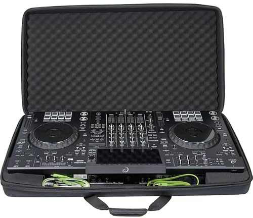 Walkasse W-MCB-XDJAZ, Schwarz, DJ-Koffer Eva Alphatheta® XDJ-AZ, schwarz (Schultertasche).