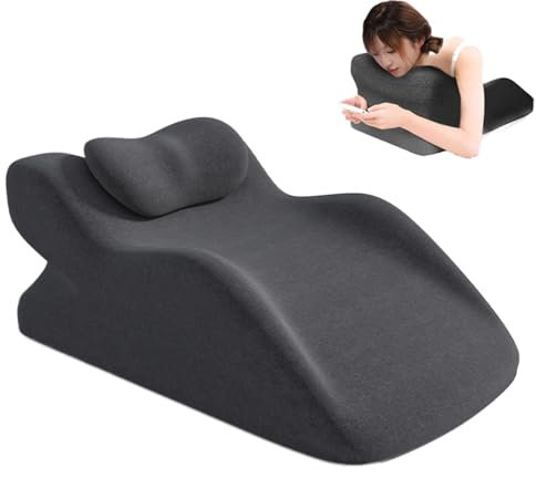 Bed Wedge Pillow - Support Pillow, Raised Bed Pillow, Slip Leg Height, Reflux Relief Bed Pillow for Acid Reflux Back Snoring Heartburn Orthopaedic