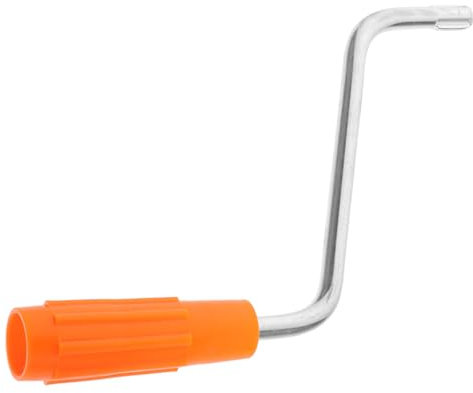 Warmhm Noodle Maker Handle Replacement Iron Alloy Pasta Making Accessories Manual Pasta Machine Handle Tool Universal Spare Part for Kitchen Use