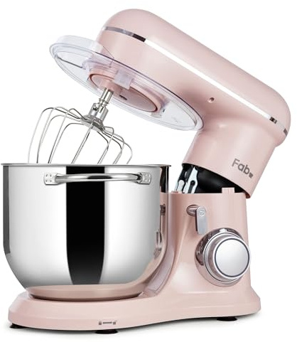 Kitchen in the box Batidora amasadora 8L 2000W Alta Cap | 10 vel, Fab amasadora de pan profesional. Para panaderos exigentes. Grandes volúmenes. Duradera y estable para tu cocina.