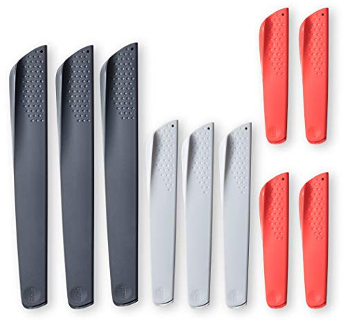 Universal Knife Guard Blade Protector - 10 Piece Set - 3 Sizes