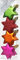 Magic 8 Kunststoff Sterne 6cm Mille-Fiori (Bunt) bruchfest//Weihnachtsschmuck Christbaumschmuck Christbaumkugeln Dekokugeln Weihnachtskugeln Baumkugeln Baumschmuck Set