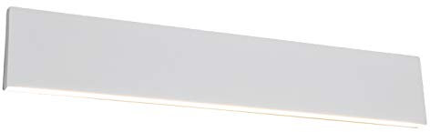 Trio Leuchten LED Wandleuchte Concha 225174731, Metall Weiß matt, inkl. 2x 9 Watt LED, Switch Dimmer