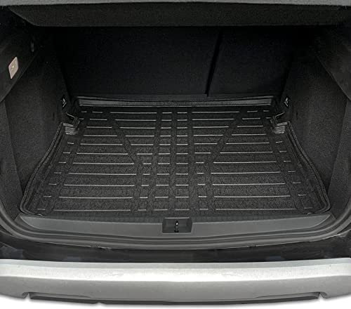 SCOUTT | Kofferraumwanne Laderaumwanne Kompatibel mit Duster 4WD 2010-2017, mit Hoher Rand, Kofferraum-Schutzmatte, Geriffelt, Aufrollbar