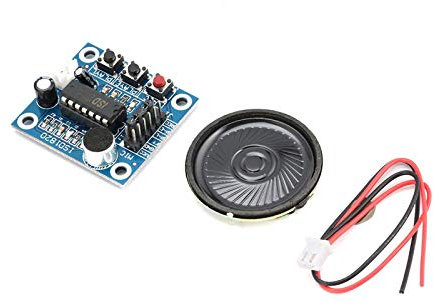 ISD1820 Sound Audio Voice Recording Wiedergabe Modul mit Mikrofon Sound Audio und Lautsprecher