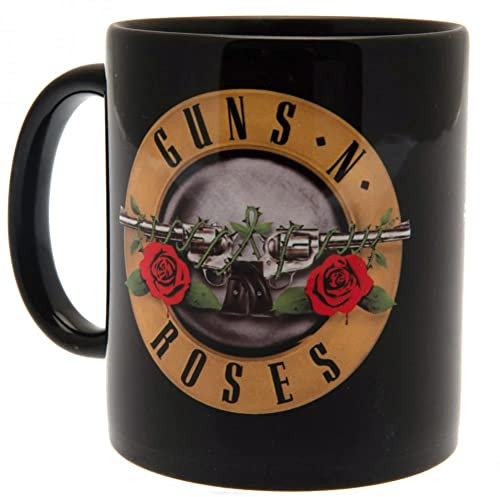 Pyramid International MGB26311 Guns N' Roses (Bullet Logo) Black Coffee Mug, Ceramic, 11 oz
