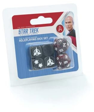 Modiphius Entertainment | Star Trek RPG Klingon Dice Set | Role Playing Game | English