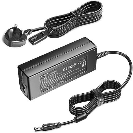 HKY 42V 2A Electric Scooter Charger for Electric Bicycle Ebike 36V 10s Mobility Scooter Gyroor H30 Pro/MAX H40 Hiboy S2/ S2 Pro/Lite 36V Lithium Battery Charger Power Supply Adapter Cable DC 5.5mm