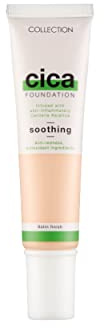 Collection Cosmetics Hydrating Medium Coverage Cica Foundation angereichert mit Anti-Rötungen, vegane Foundation, 30 ml, extra fair