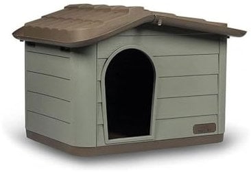 Safety Pet Villa Princess, Cuccia Smontabile per Cani Gatti, Cuccia in Materiali Riciclati, Tetto Asportabile, Dimensioni 60x41x51h