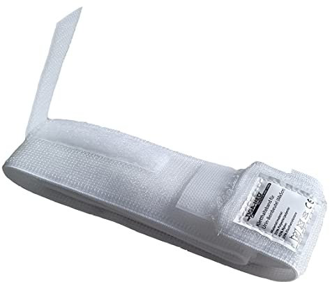 Fixationsband für Bein-Urinbeutel - Fixierung mit Klett für Beinbeutel Kletthalteband - waschbar bis 60°C (2)