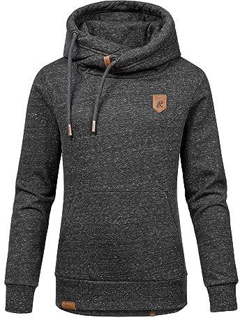REPUBLIX Damen Kapuzenpullover Sweatjacke Pullover Hoodie Sweatshirt RD-014