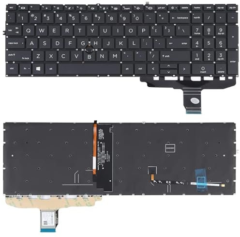 US Version Keyboard with Backlight and Pointing for HP ELITEBOOK 850 G7 G8 845 G7 G8 855 G7 G8 L89916-001 L89918 HPM19G1