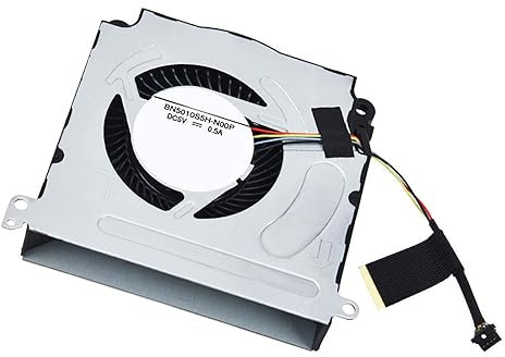 Ventilador de Refrigeración de CPU de Repuesto Silencioso para Steam Deck 2021 2022 64 GB 256 GB 512 GB NVMe con Material de Aleación de Aluminio y Conexión de Alimentación de