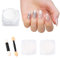 2PCS Chrome Nail Powder, Weiße Perle Chrom Nagelpuder Glitzerpuder, Glassy Pearl Effect Neonail, Glazed Donut Nail Powder Glitzerpuder, Chrom Pigment Pulver für Nagelkunst Maniküre DIY Salon