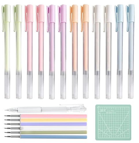 INBOLM 20 Pcs Quick Dry Glue Pens Set, Liquid Adhesive Glue Stick Fine Pen Quick-drying for Scrapbook Card Making Notebooks Paper Crafts Handmade Stationery DIY