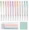 INBOLM 20 Pcs Quick Dry Glue Pens Set, Liquid Adhesive Glue Stick Fine Pen Quick-drying for Scrapbook Card Making Notebooks Paper Crafts Handmade Stationery DIY