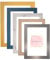 Alison Kingsgate Rose Gold 40x30cm Frame Picture Frames - 40x30cm Rose Gold Frames With Safe Perspex Front & Wall Mounting - 30x40cm Rose Gold Frame - Rose Gold Photo Frame
