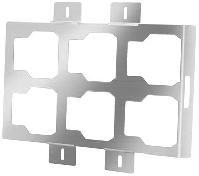 KILILOGE Aluminum Mounting Plate for Milwaukee Packout, Wall Mount, 50 Lbs Capacity, Compatible with Tool Storage and Organization System