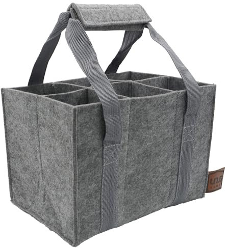 UNUS Flaschenhalter Filz für Bier 22x15,5 cm