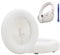Cushion Kit for Bose QC Ultra Wireless Headphones, Earpad Replacement with Softer Protein Leather& Noise Isolation Foam (White Smoke)