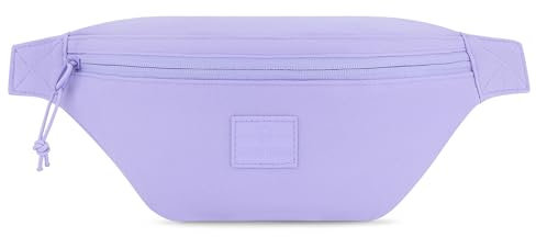 JOHNNY URBAN Sac Banane Femme & Homme Lilas - Erik Small - Sac Ville de Bouteilles Recyclées Pet pour Festivals & Sports - Sacoche Ceinture - Imperméable