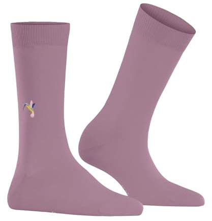 Burlington Damen Socken Brit Style W So Baumwolle gemustert 1 Paar, Rosa Powder Pink 8493, 36-41