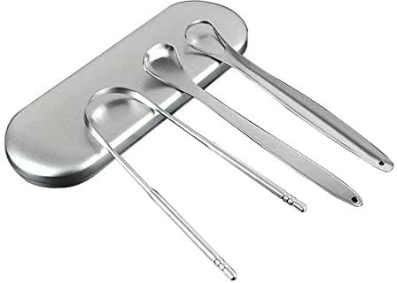 YBPQABCL Rascador de lengua para eliminar el mal aliento, en forma de U, para limpiar la boca, limpiador de lengua