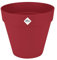 elho Loft Urban Rund 20 - Blumentopf für Außen - Ø 19.3 x H 17.5 cm - Rot/Theaterrot