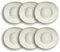 OGO LIVING - Lot 6 assiettes creuses boral 21cm en autres céramiques beige - 2614756