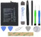 OnlyTech - Replacement Premium Battery Repair Kit HB496590EFW for Huawei Honor X6 / X7 / X8 5G / Honor 70 Lite - 5000mAh - Same Quality with 10 Tools and Adhesive