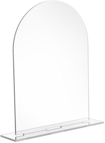 LAPYAPPE Panneau De Table Acrylique Transparent Pour Mariage Support Numéros De Table Personnalisable Décoration Élégante Pour Réception Banquet Et Événements Spéciaux