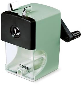 Dahle 00155-17460 Bleistiftspitzmaschine 155 mit Zwinge, 12 mm, mellow mint