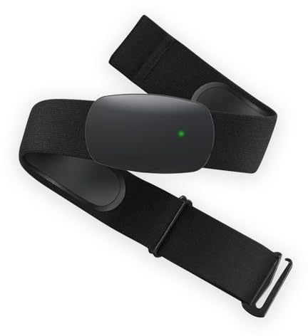 Herzfrequenzmesser, Brustgurt, HRM CHILEAF genauer HR-Sensor, ANT + Bluetooth, wasserdicht, bequem, waschbar, lange Akkulaufzeit, kompatibel mit Wahoo Fitness, Polar Beat, Zwift, Runtastic Pro usw